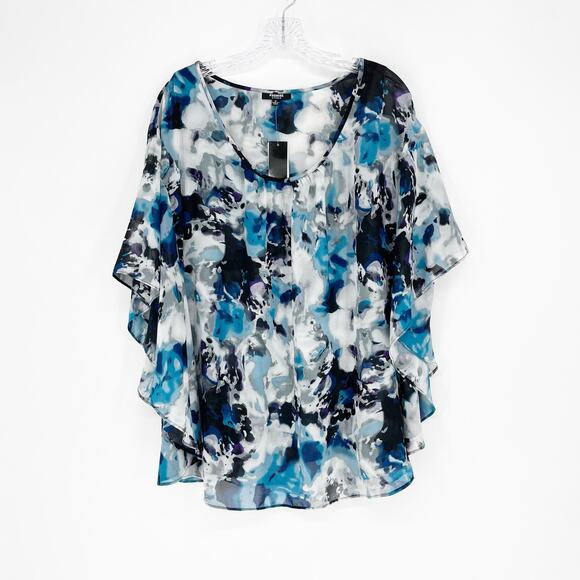 Premise Studio Batwing Flowy Top Size Medium - Picture 1 of 8